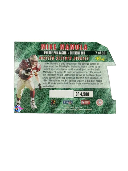 1995 Classic 1st Round Pick #7 Mike Mamula (Philadelphia Eagles)