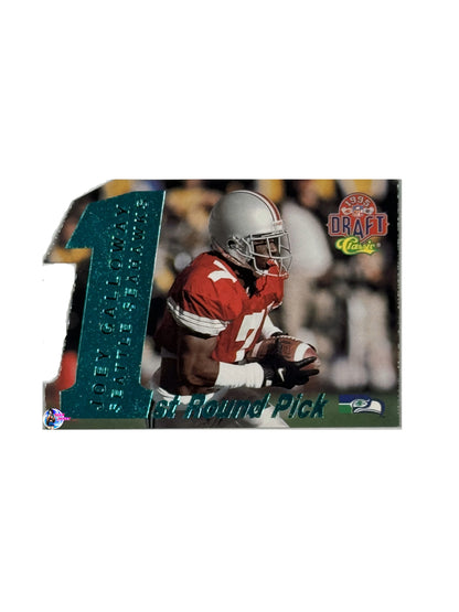 1995 Draft Classic 1st Round Pick Card Joey Galloway (8 of 32) (Seattle Seahawks)