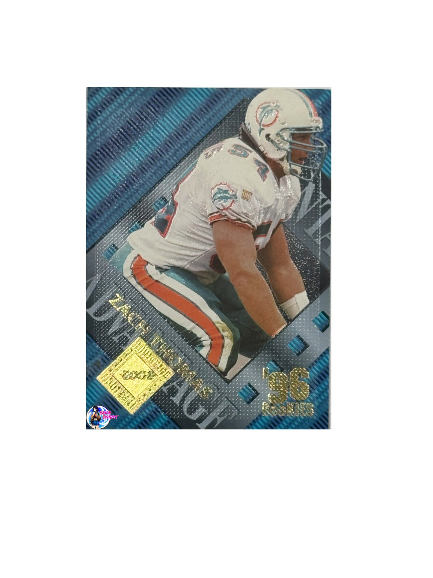 1996 Collectors Edge 96Rookies Zach Thomas (93) (Miami Dolphins)