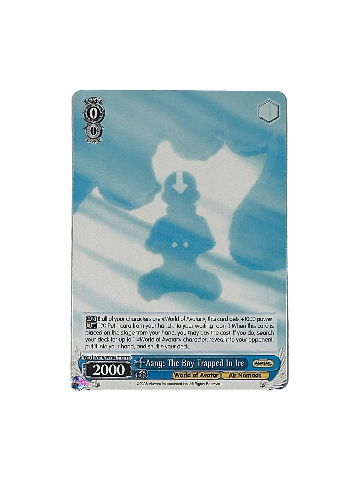 Weiss Schwarz The Last Airbender: Aang The Boy Trapped In Ice