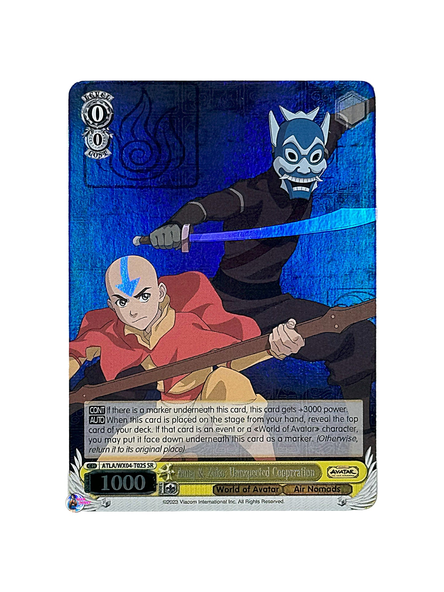 Weiss Schwarz The Last Airbender: Aang & Zuko: Unexpected Cooperation (SR)