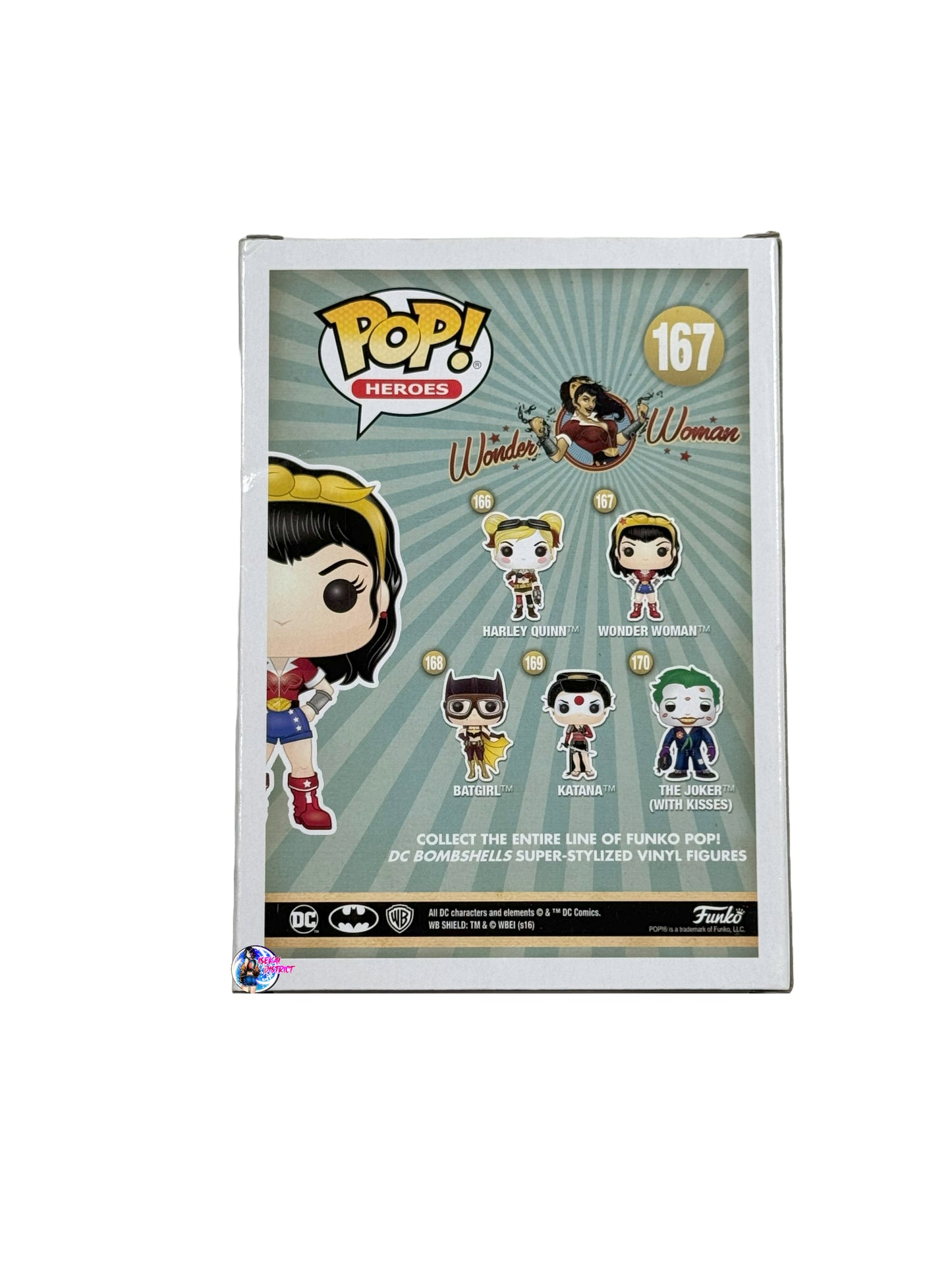 Funko Pop: DC Bombshell Wonder Woman Chase 167