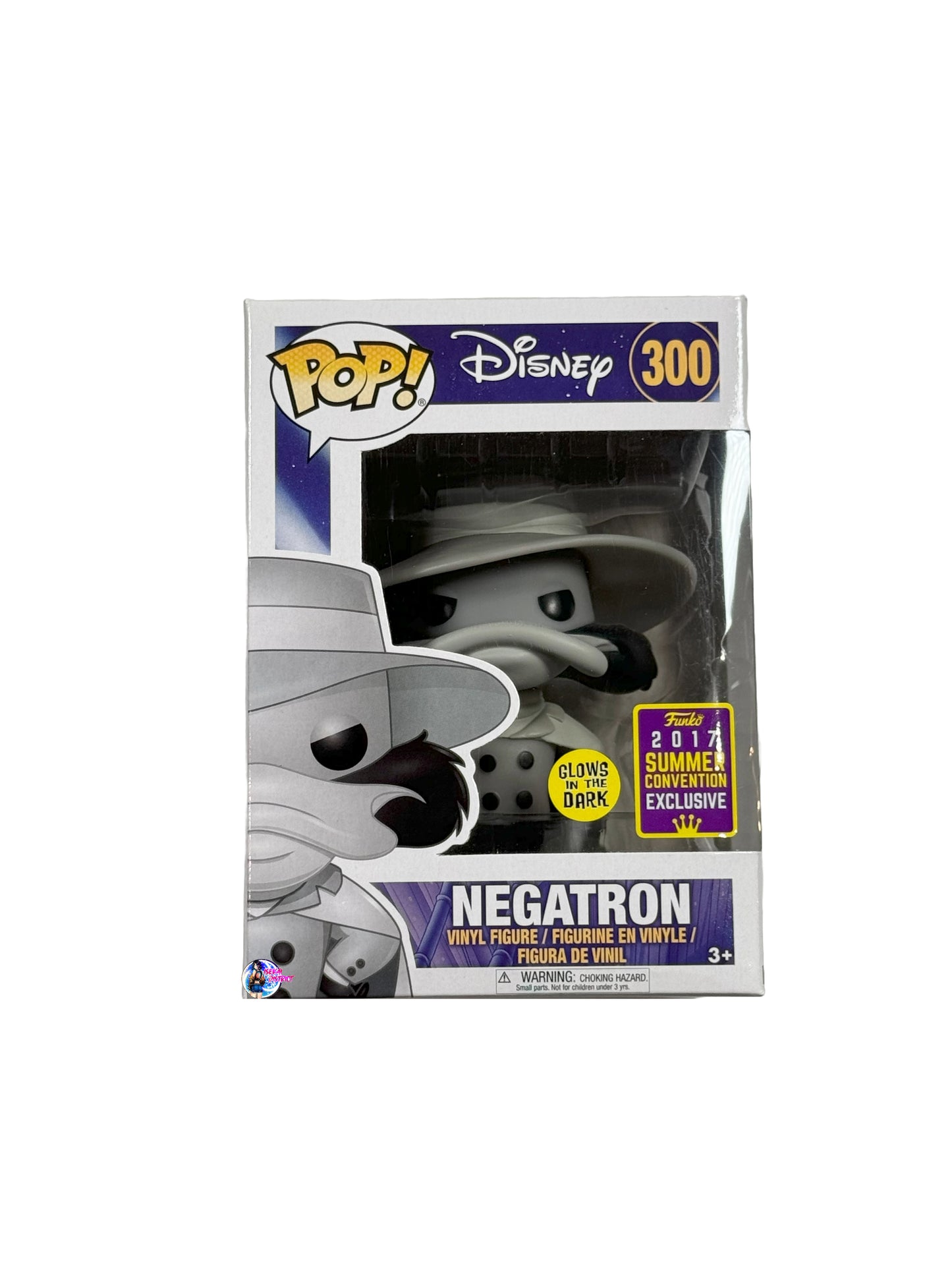 Funko Pop: Disney Negatron #300 (GITD) (2017 summer con)