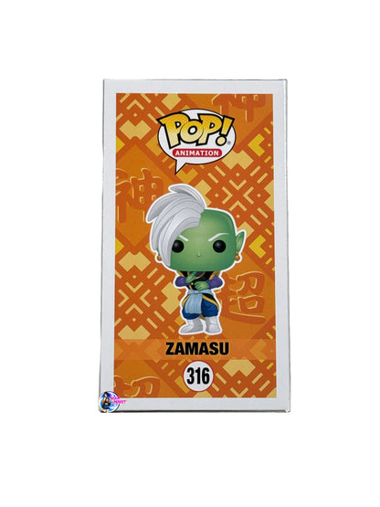 Funko Pop: Dragon Ball Super Zamasu #316 (Special Edition) Signed by James Marsters (English Voice Actor)