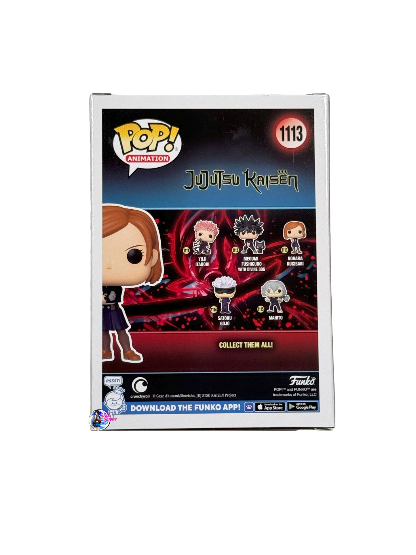 Funko Pop: Jujutsu Kaisen Nobara Kugisaki #1113 Signed by Anne Yatco (English Voice Actor)