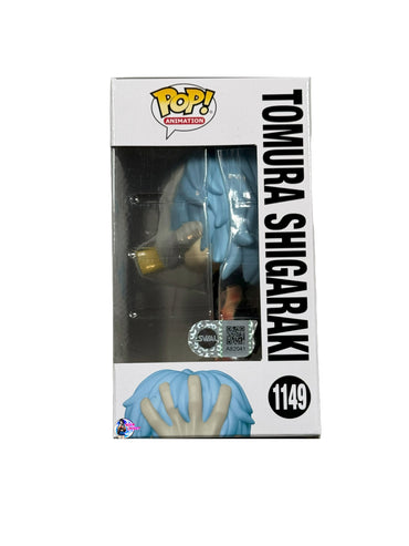 Funko Pop: My Hero Academia Tomura Shigaraki #1113 (Entertainment Earth exl.) Signed by Eric Vale (English Voice Actor)