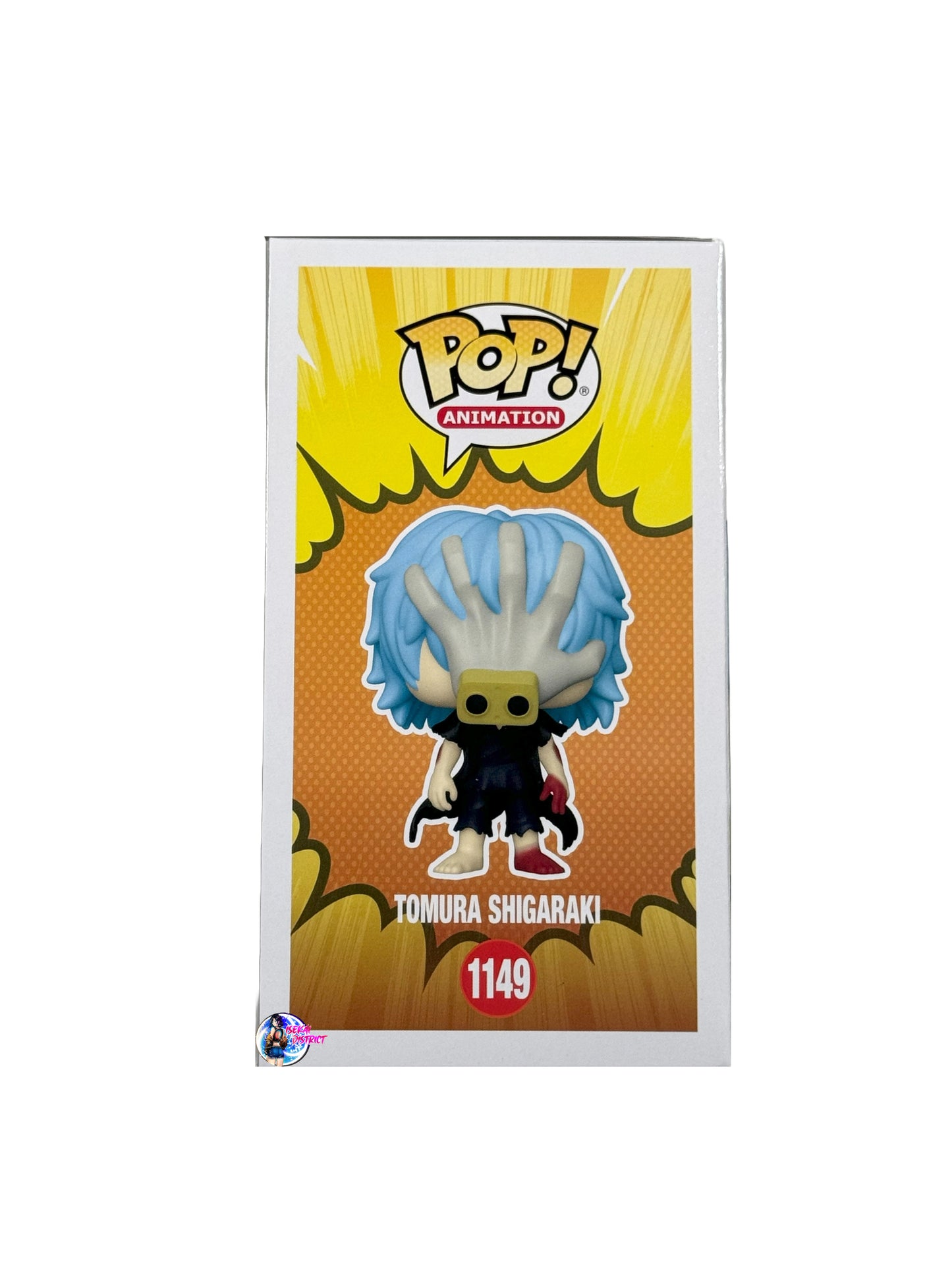 Funko Pop: My Hero Academia Tomura Shigaraki #1113 (Entertainment Earth exl.) Signed by Eric Vale (English Voice Actor)