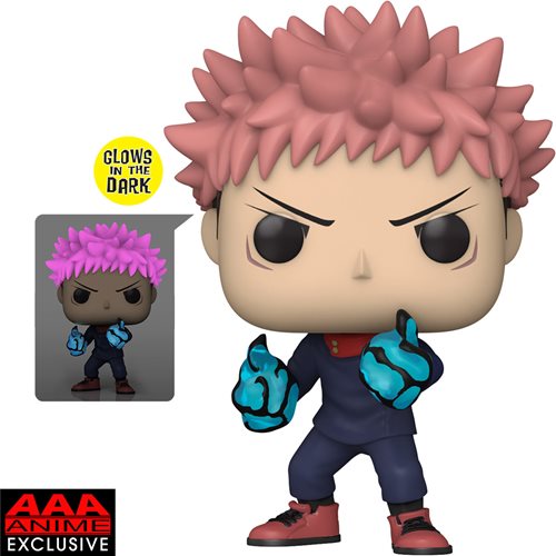 Funko Pop! Yuji Itadori #1376 AAA Anime Exclusive (Glow in the Dark) Vinyl