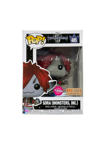 Funko Pop: Kingdom Hearts Sora (Monsters Inc.) #485 (Flocked) (Box Lunch Exl.)