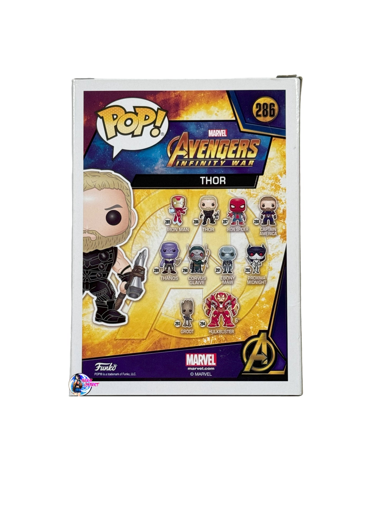 Funko Pop: Marvel Avengers Infinity War Thor #286