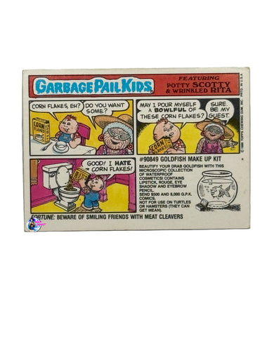 Garbage Pail Kids 1986 Joel Hole 208a