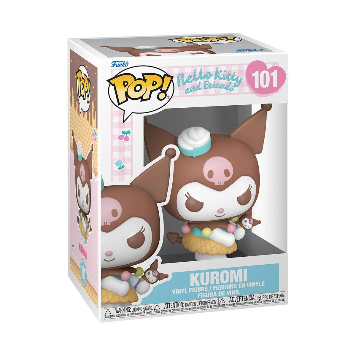 Hello Kitty and Friends Kuromi (Ice Cream) Funko Pop! Vinyl Figure #101