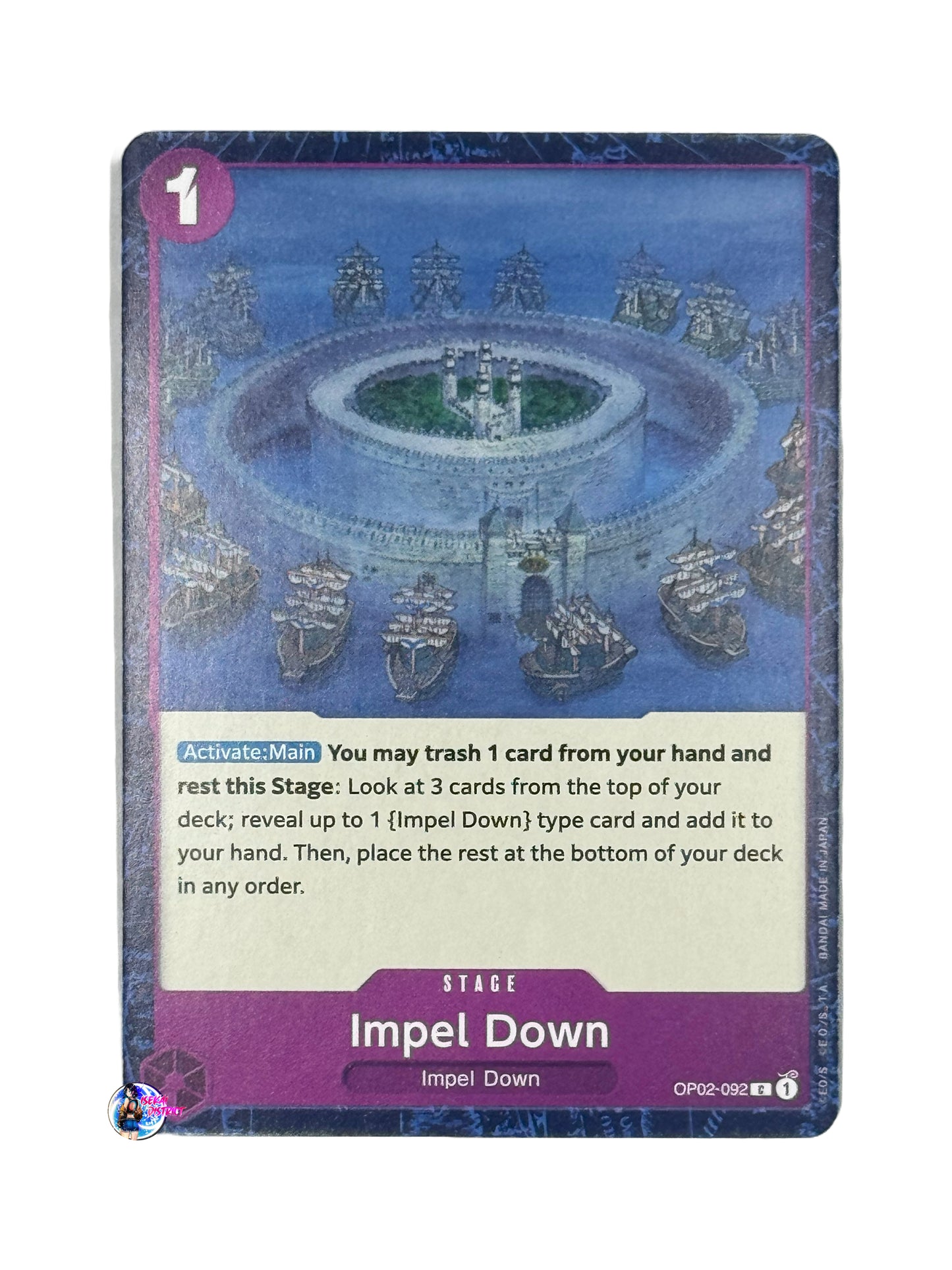 One Piece TCG: Impel Down (OP02-092)