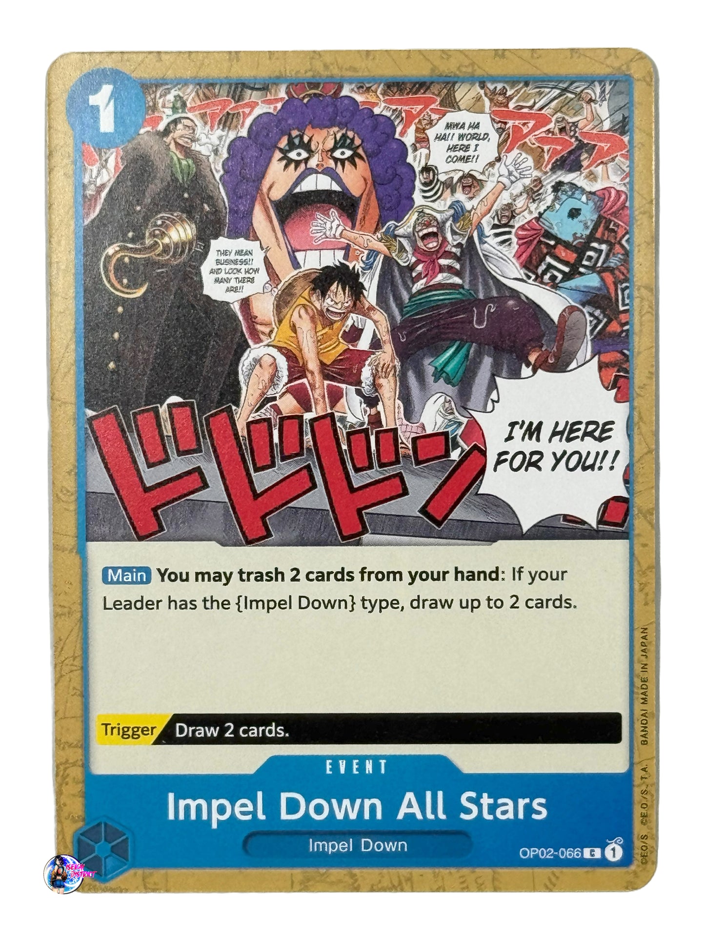 Impel Down All Stars - Paramount War (OP02) Trading Card