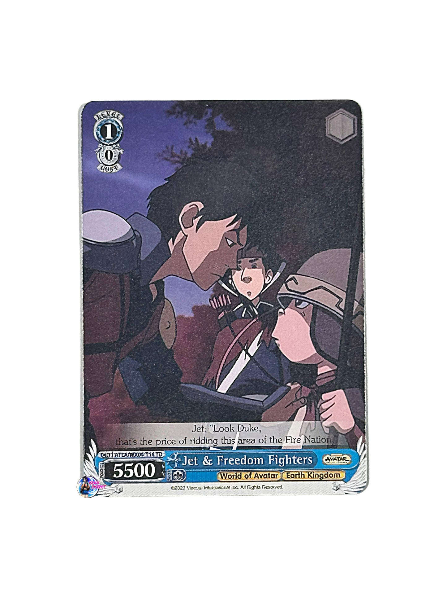 Weiss Schwarz The Last Airbender: Jet & Freedom Fighters