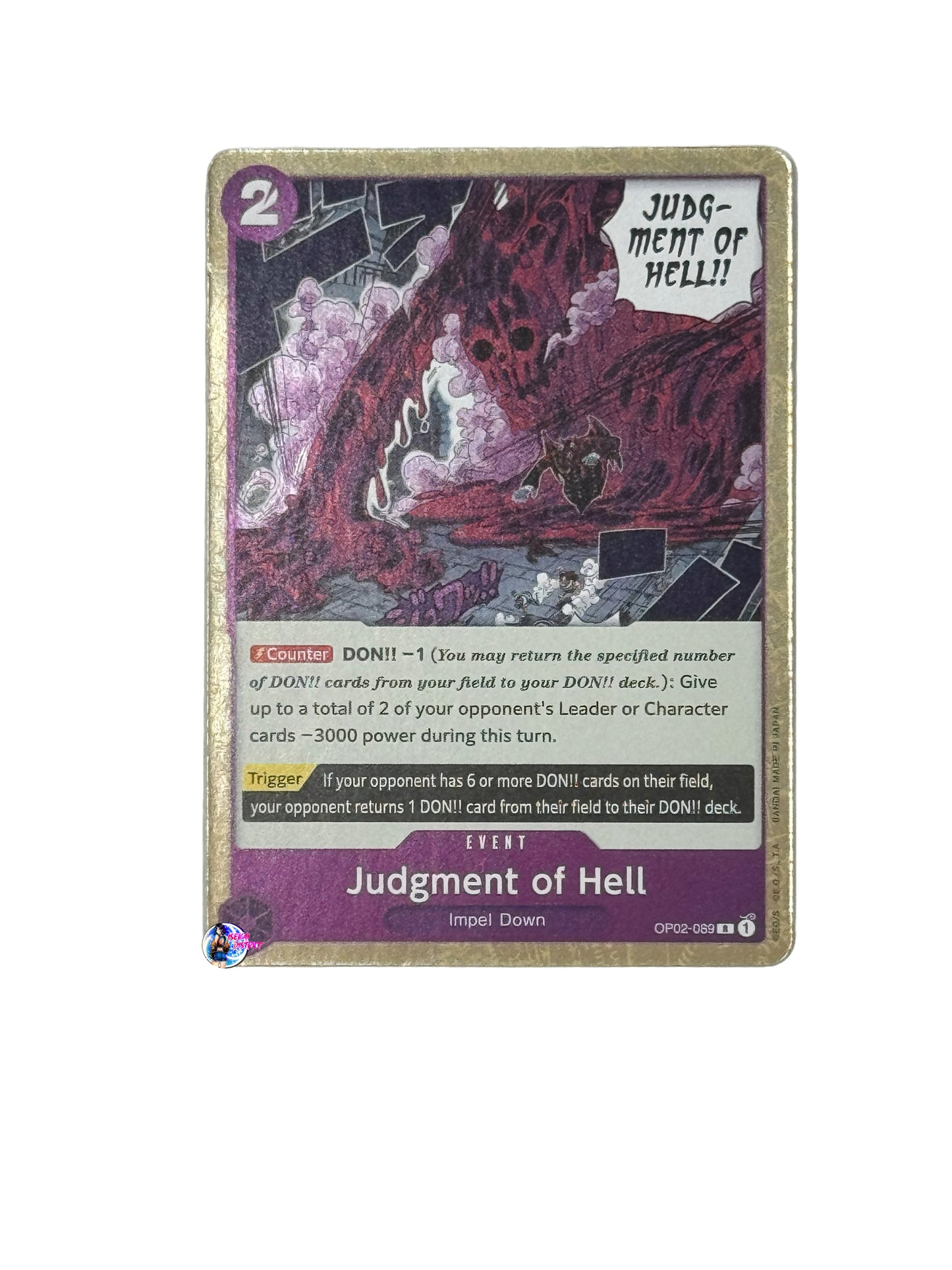 One Piece TCG: Judgement of Hell (OP02-089)