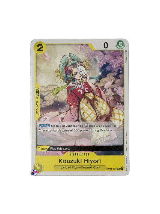 One Piece TCG: Kouzuki Hiyori(OP04-103)