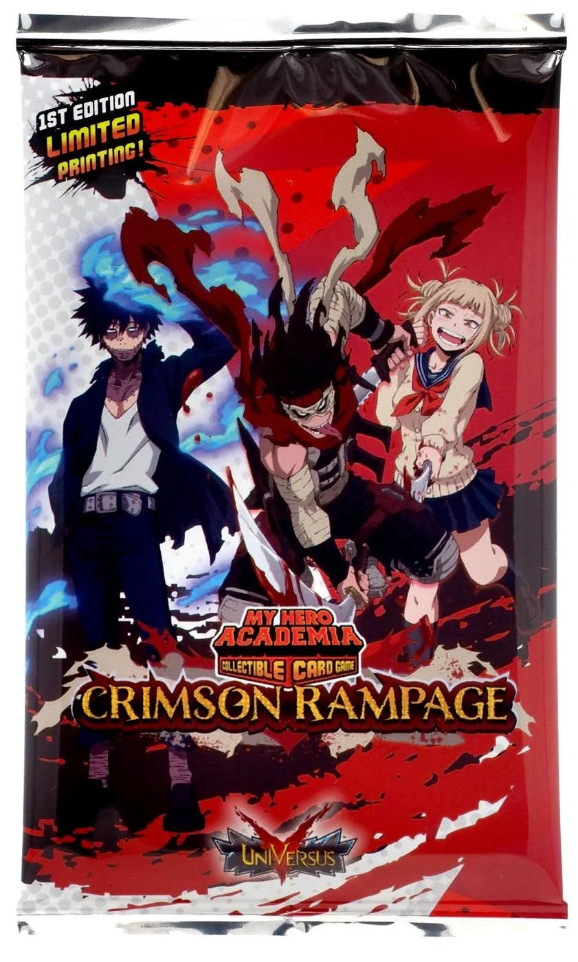 UniVersus: My Hero Academia Crimson Rampage Booster Pack