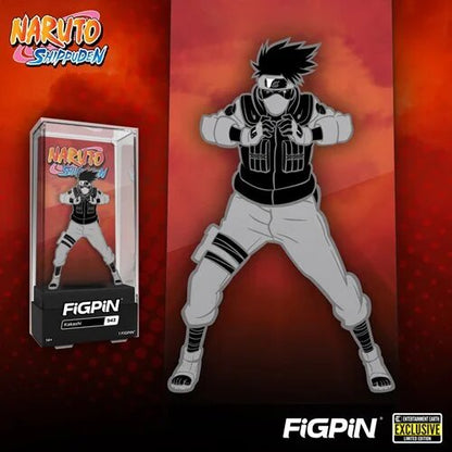 Naruto Shippuden Kakashi Tsukuyomi FiGPiN Classic Enamel Pin - Entertainment Earth Exclusive