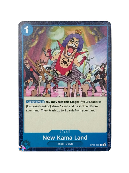 New Kama Land - Paramount War (OP02) Trading Card