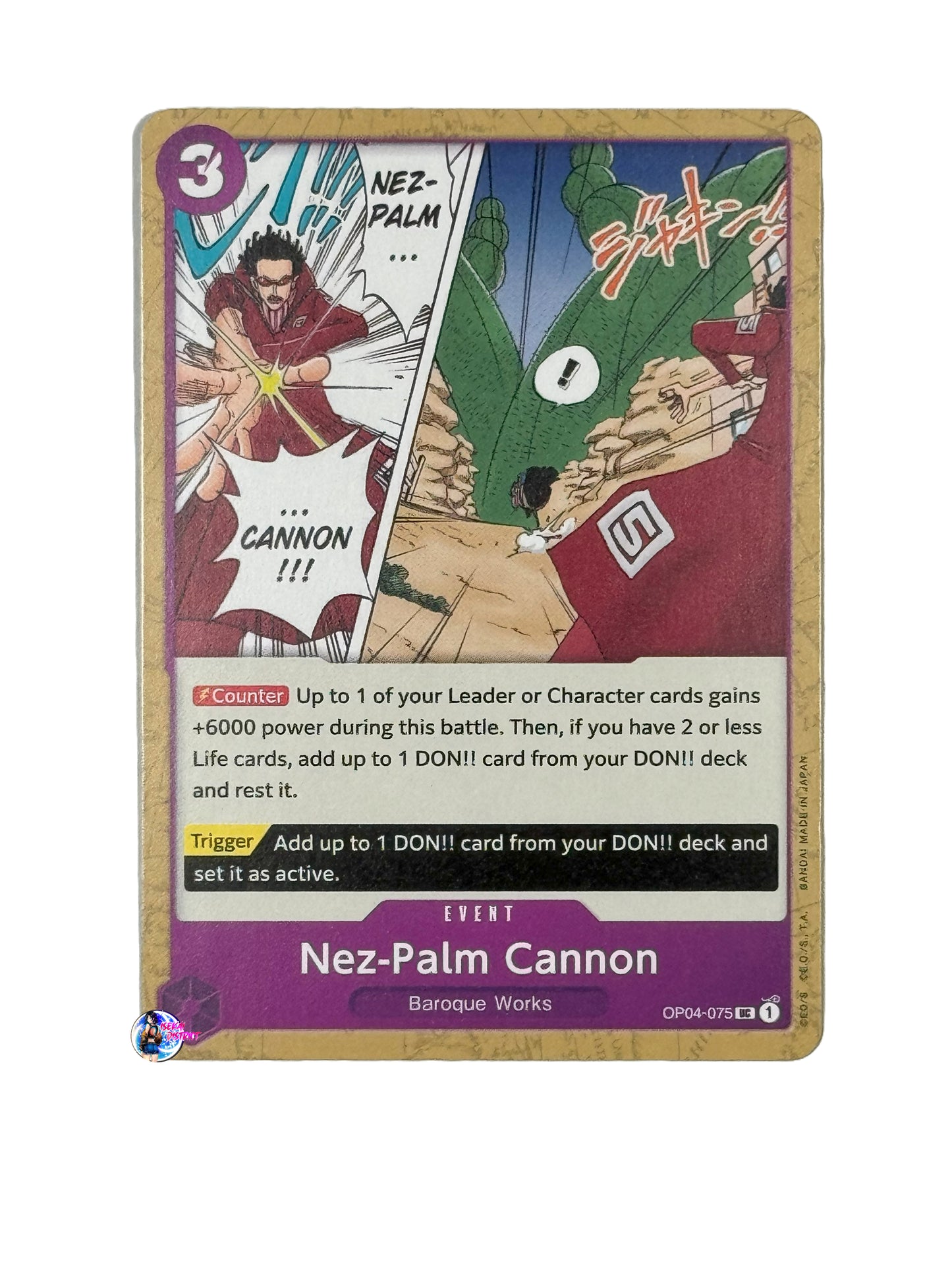 One Piece TCG: Nez-Palm Cannon (OP04-075)