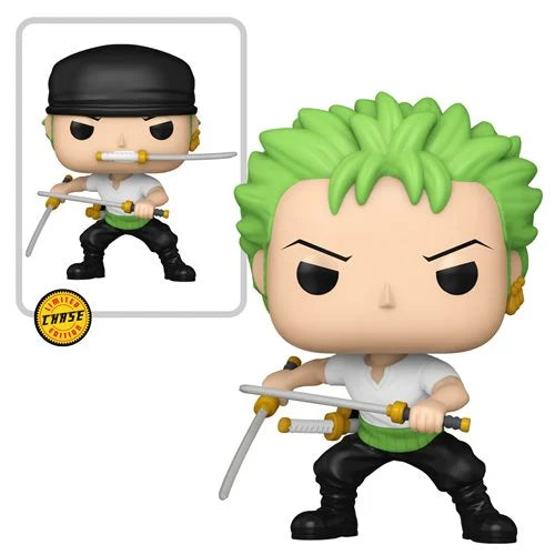 One Piece Roronoa Zoro with Swords (2024) Funko Pop! Vinyl Figure #1775 (Chance of Chase)