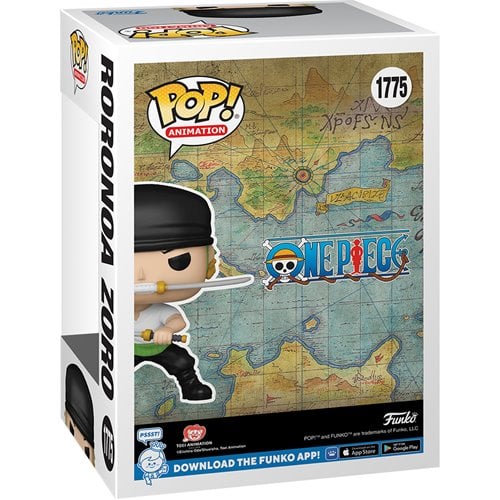 One Piece Roronoa Zoro with Swords (2024) Funko Pop! Vinyl Figure #1775 (Chance of Chase)