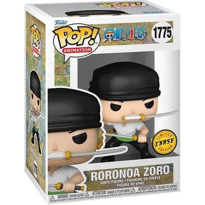 One Piece Roronoa Zoro with Swords (2024) Funko Pop! Vinyl Figure #1775 (Chance of Chase)