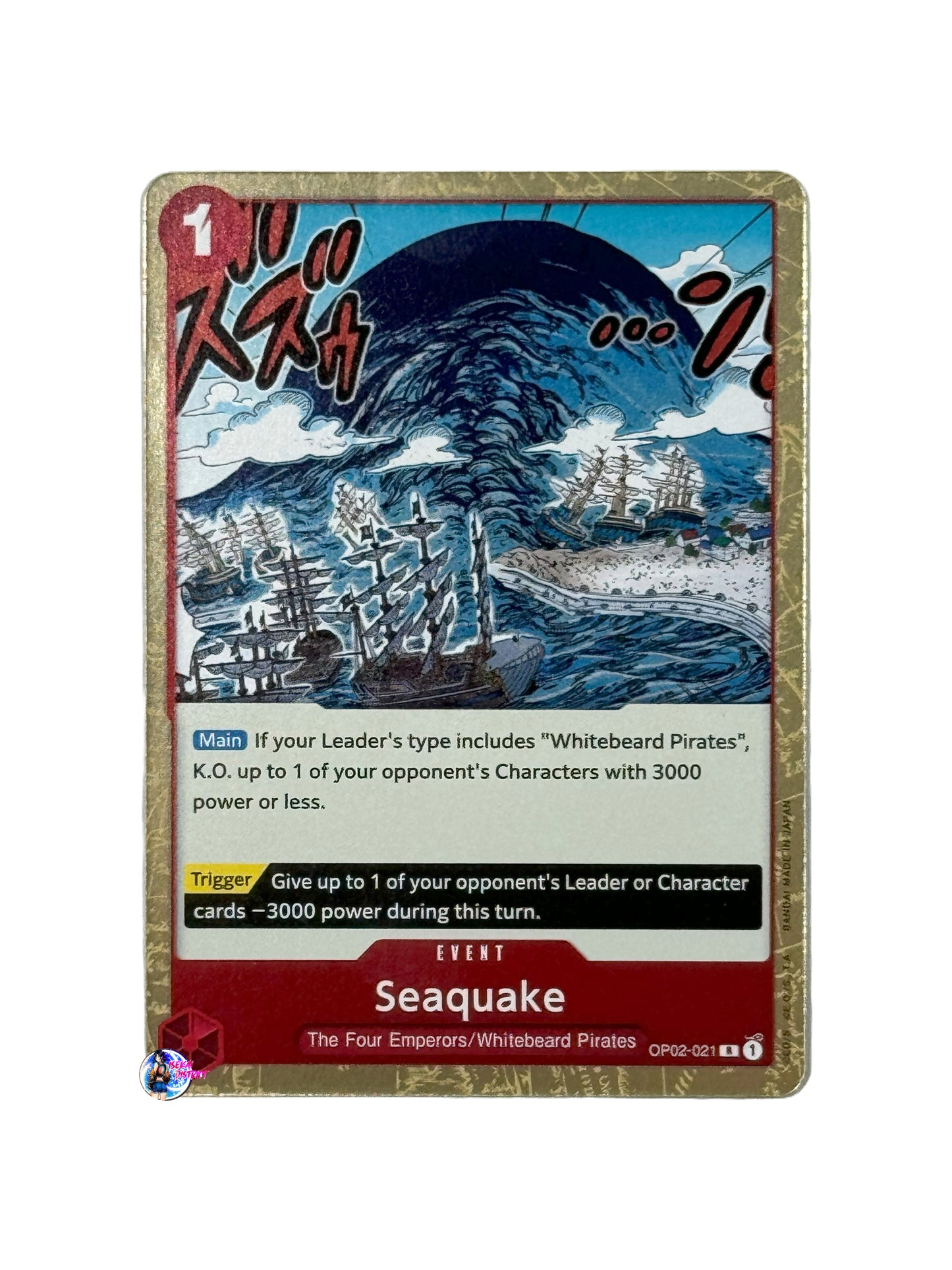 One Piece TCG: Seaquake (OP02-021)