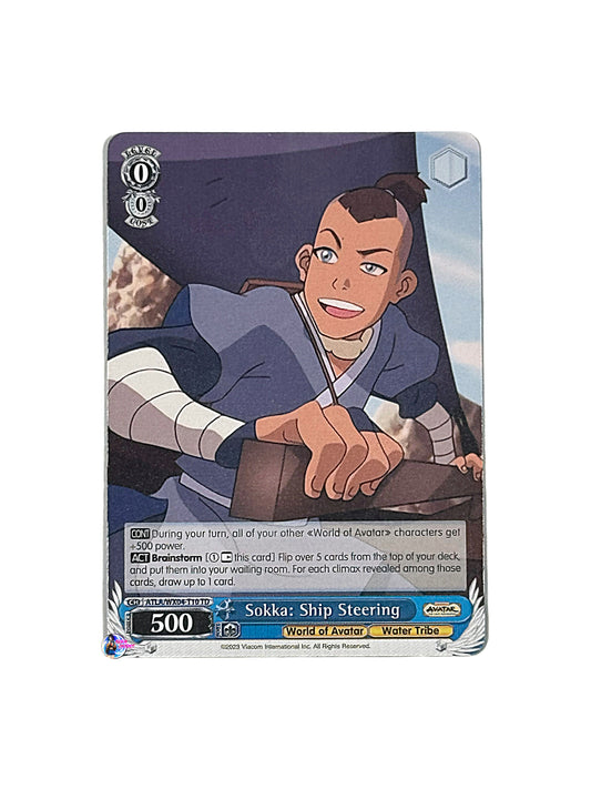 Weiss Schwarz The Last Airbender: Sokka: Ship Steering