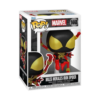 Spider-Man Comics Miles Morales Iron Spider Funko Pop! Vinyl Figure #1448 (Chance of Chase)