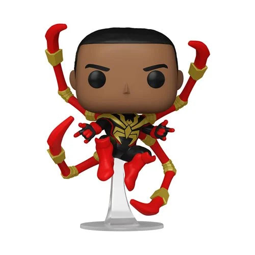 Spider-Man Comics Miles Morales Iron Spider Funko Pop! Vinyl Figure #1448 (Chance of Chase)