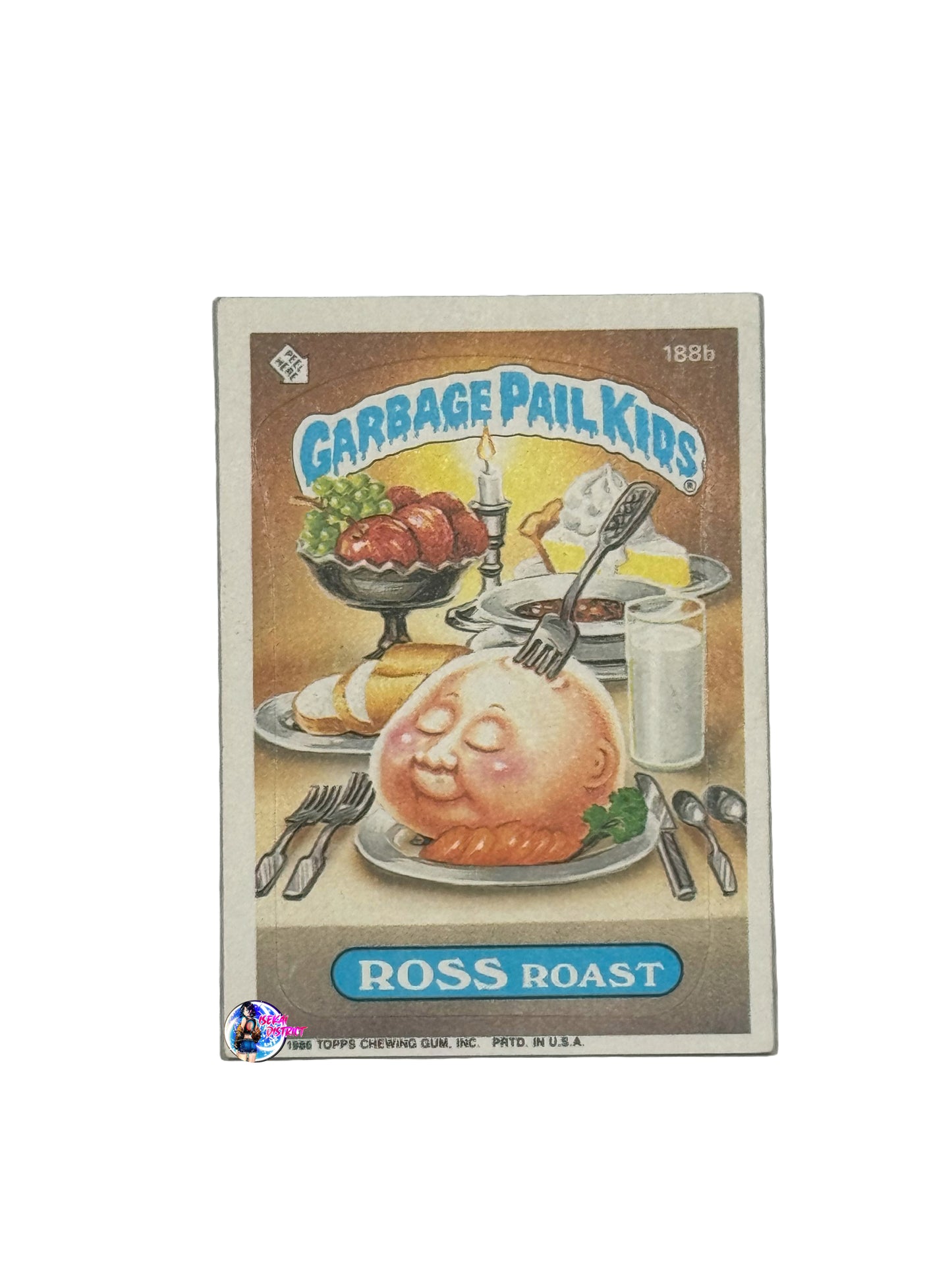 Garbage Pail Kids 1986 Ross Roast 188b