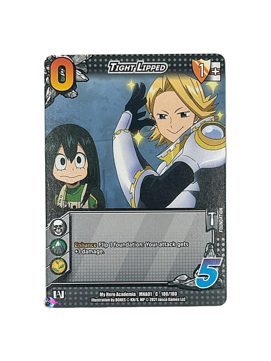 Universus My Hero Academia: Tight Lipped