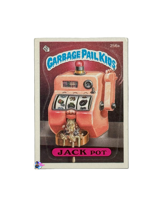 Garbage Pail Kids 1987 Jack Pot 256a