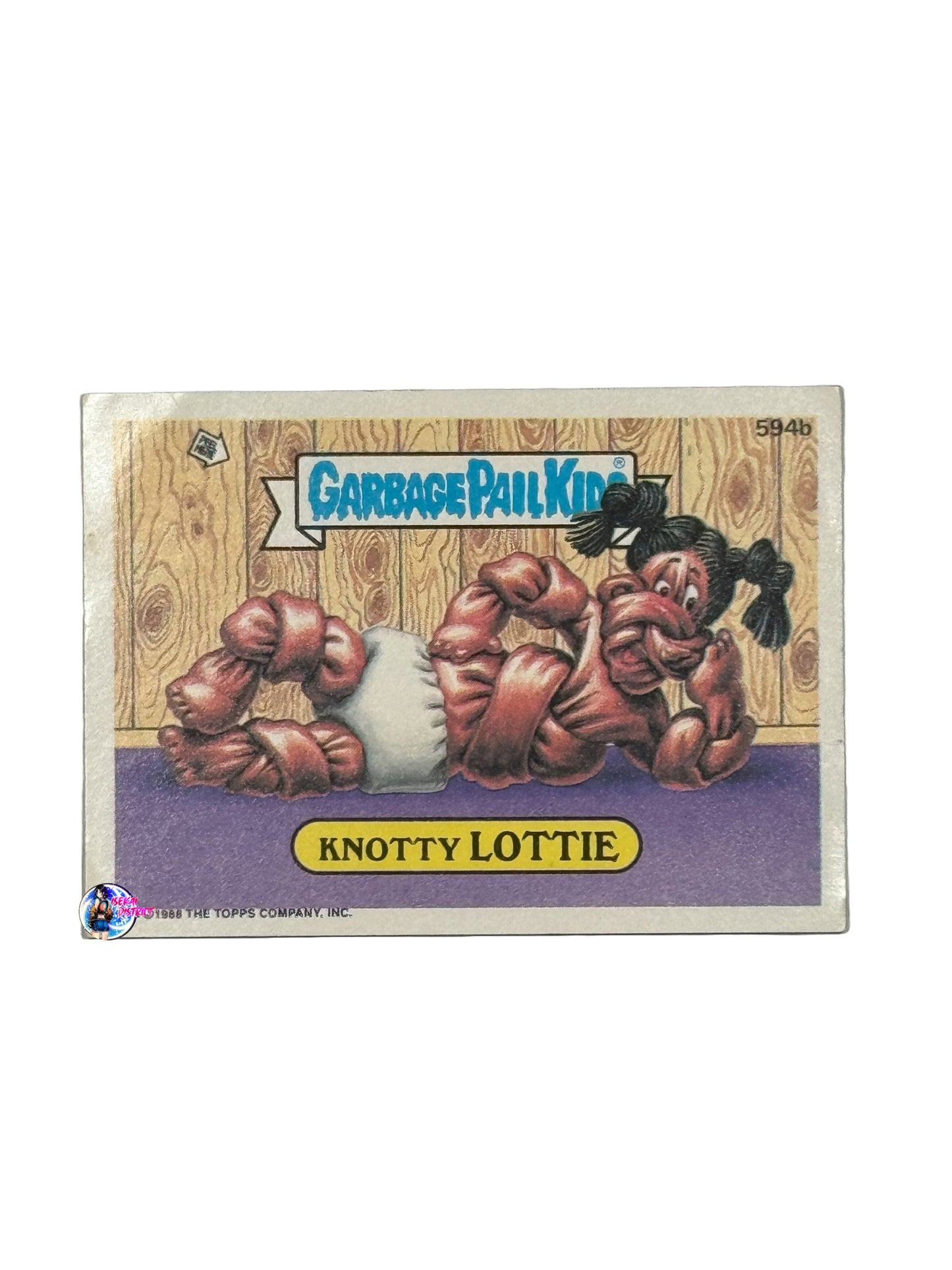 Garbage Pail Kids 1988 Knotty Lottie 594b