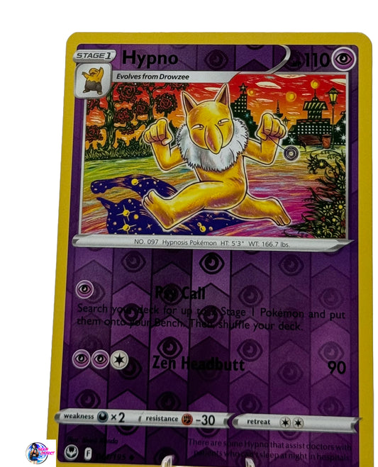 Pokemon Silver Tempest: Hypno Reverse Holo #061