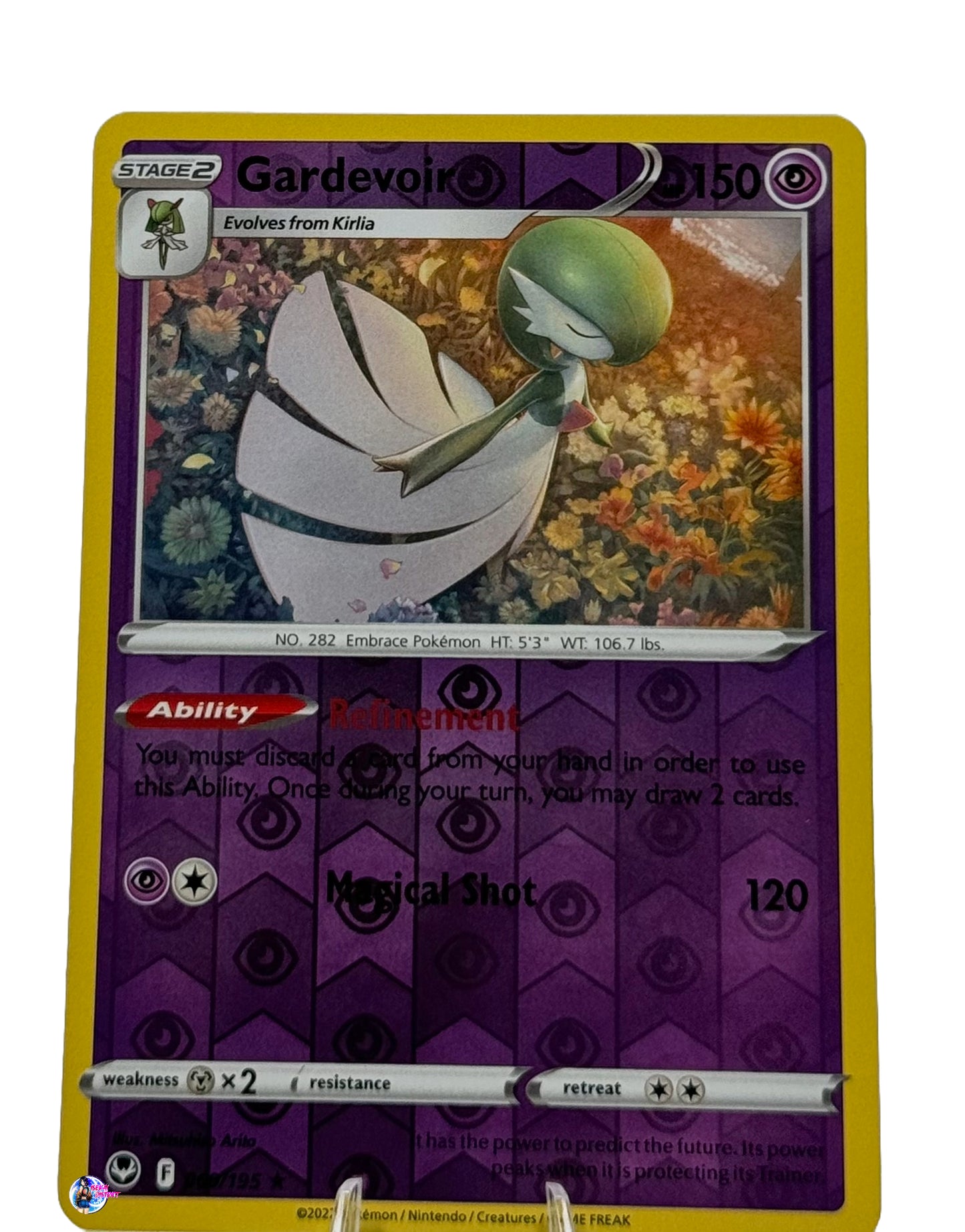 Pokemon Silver Tempest: Gardevoir Reverse Holo