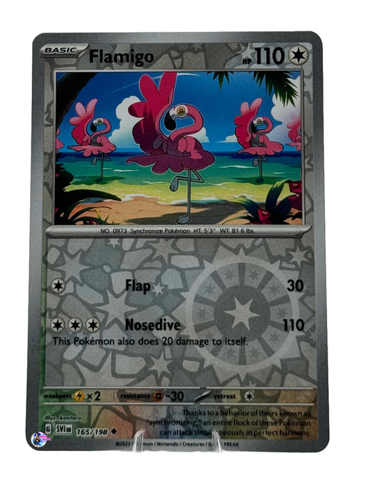 Pokemon Scarlet & Violet: Flamigo Reverse Holo #165