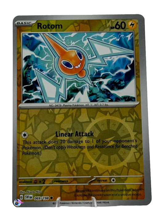 Pokemon Scarlet and Violet: Rotom Reverse Holo #069