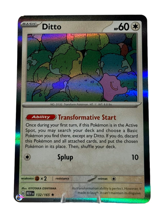 Pokemon 151: Ditto Holo #132