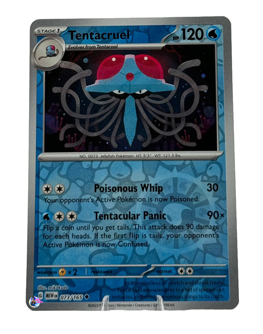 Pokemon 151: Tentacruel Reverse Holo #073