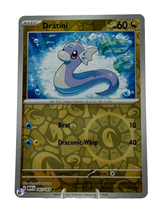 Pokemon 151: Dratini Reverse Holo #147