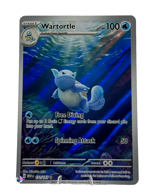 Pokemon 151: Wartortle Full Art #171