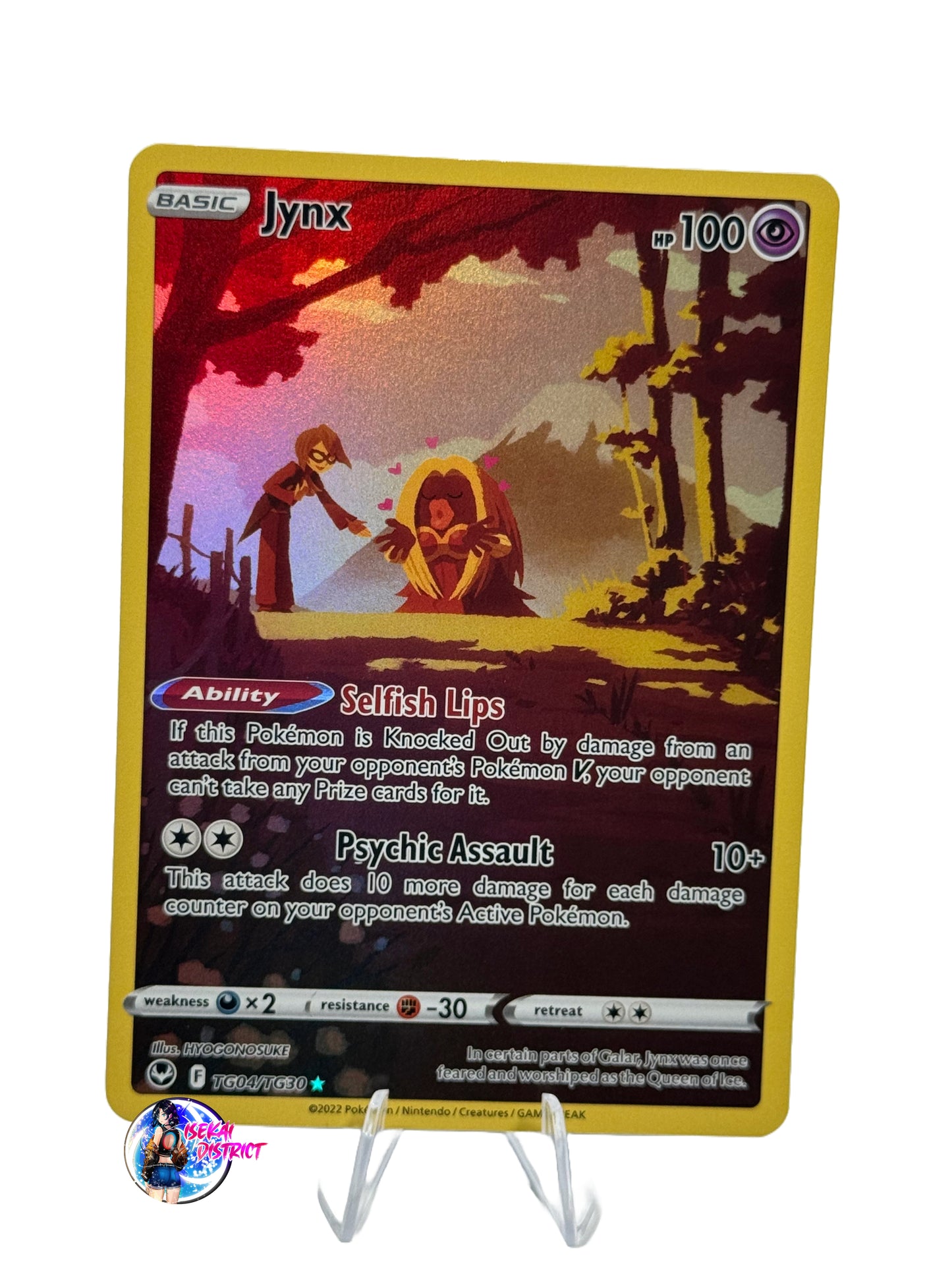 Pokemon Silver Tempest: Jynx Full Art #TG04