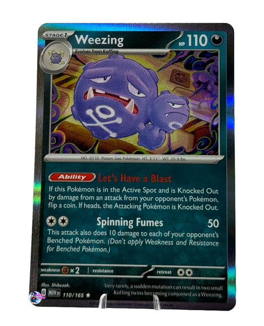 Pokemon 151: Weezing Holo #110