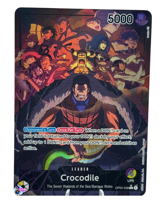 One Piece TCG: Crocodile (OP04-058) (R)