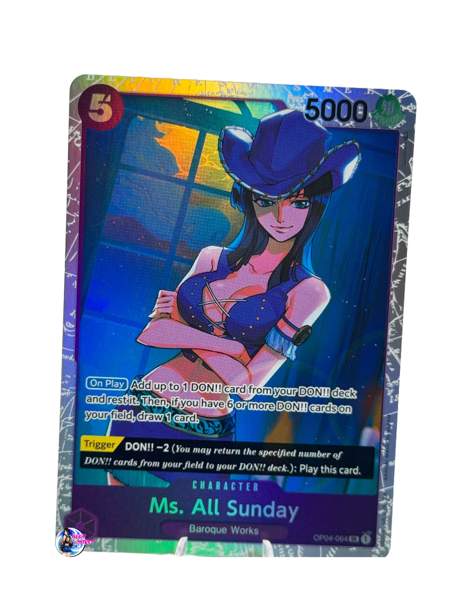 One Piece TCG: Ms. All Sunday(OP04-064) (SR)