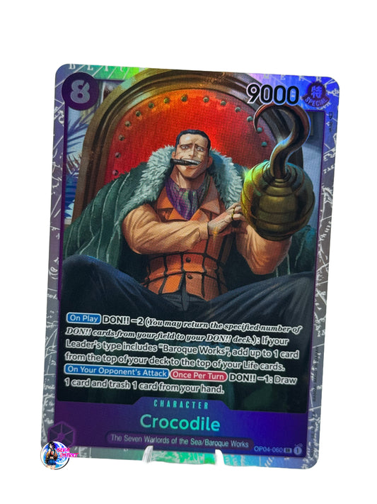 One Piece TCG: Crocodile (OP04-060) (SR)