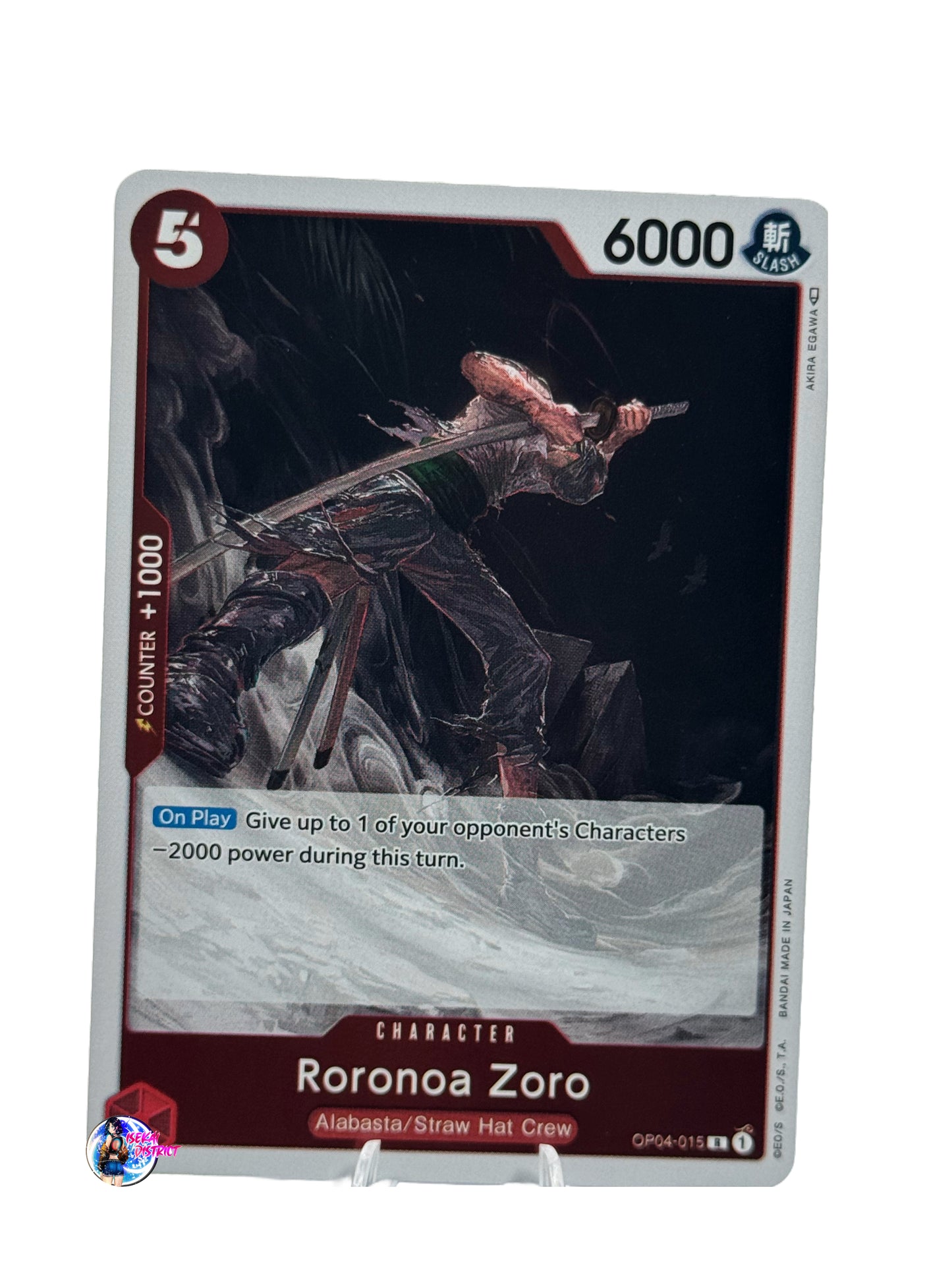 One Piece TCG: Roronoa Zoro (OP04-015)